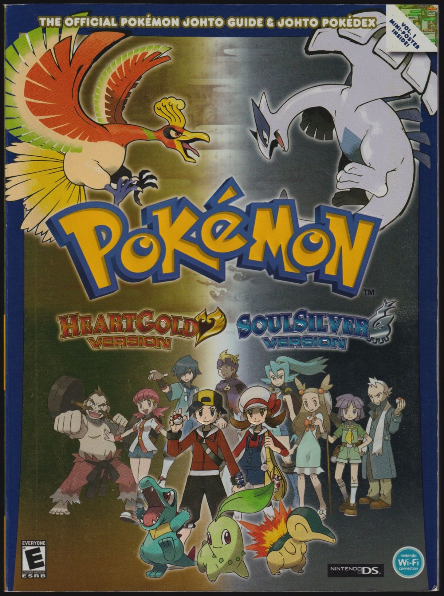 Pokémon HeartGold & SoulSilver Versions Volume 1: The Official Johto Guide & Johto Pokédex (with Poster)
