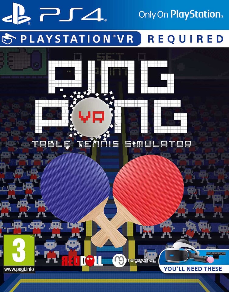 VR Ping Pong: Table Tennis Simulator - PAL Playstation 4
