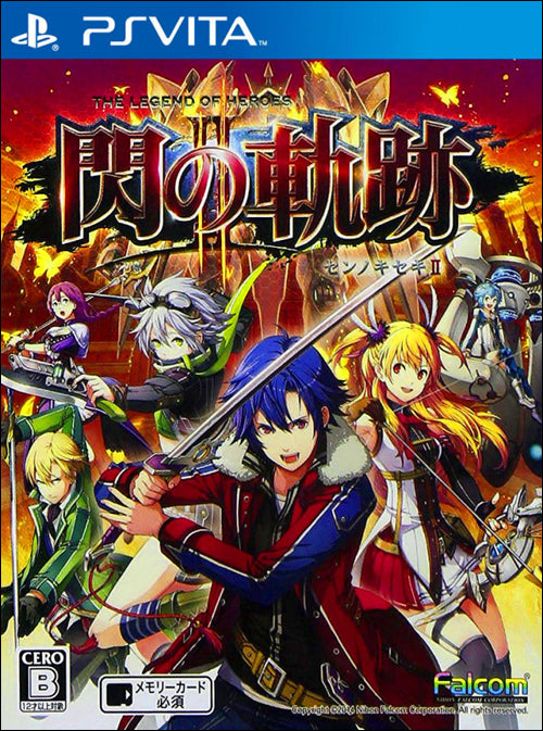 Legend of Heroes: Trails of Cold Steel II - JP Playstation Vita