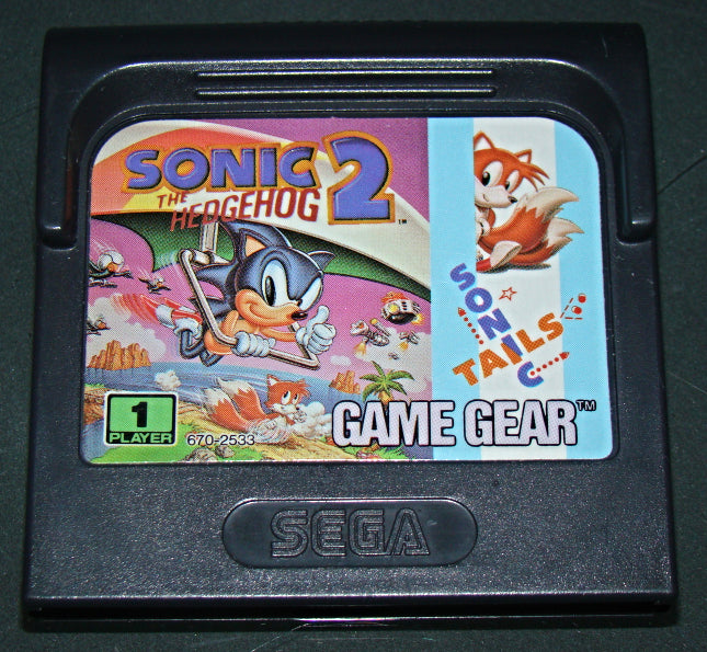 Sonic the Hedgehog 2 & Sonic Tails - Sega Game Gear