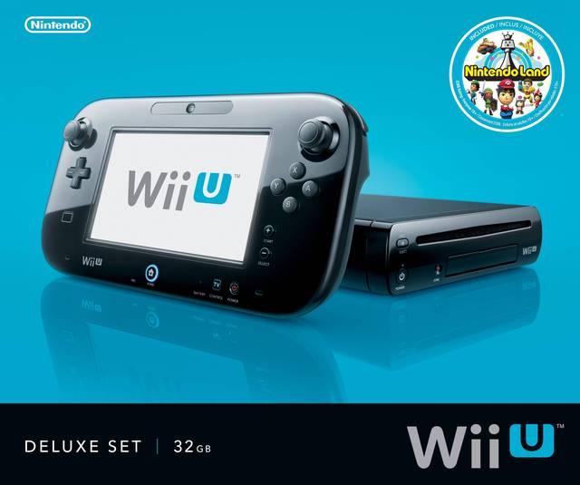 Wii U Console Deluxe Black 32GB