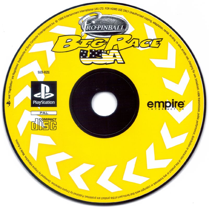 Pro Pinball Big Race USA