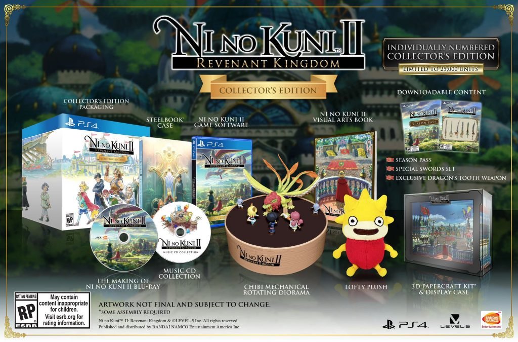 Nino Kuni II Revenant Kingdom Collectors Edition