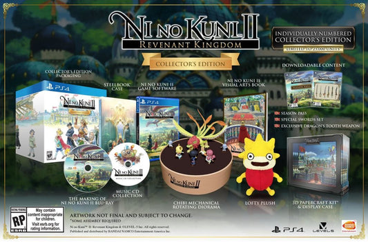 Nino Kuni II Revenant Kingdom Collectors Edition