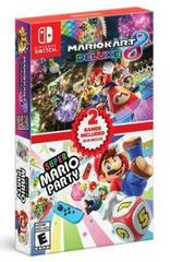 Mario Kart 8 Deluxe + Super Mario Party Double Pack - Nintendo Switch