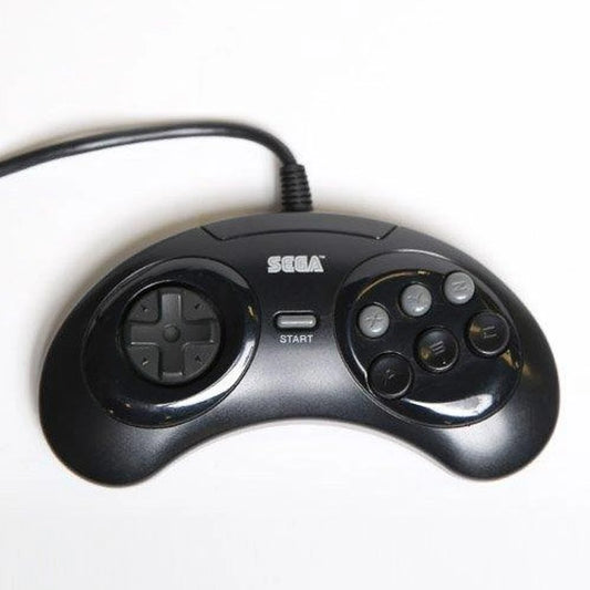 Genesis 6 Button Controller (Black)
