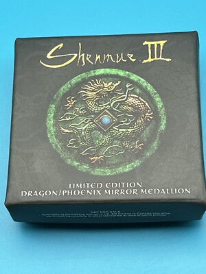Shenmue III Mirror Medallion Limited Edition Dragon/Phoenix Coin Limited Promo