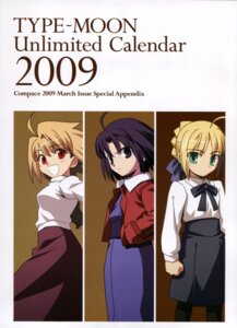 Type-Moon Unlimited Calendar 2009
