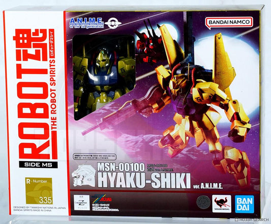 Bandai Robot Spirits Figure SIDE MS MSN-00100 Hyaku-shiki Mobile Zeta Gundam