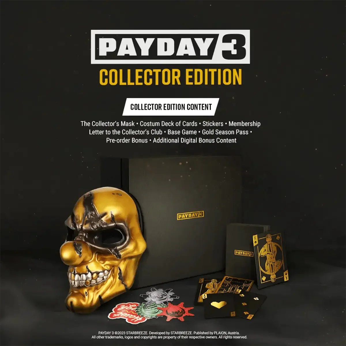 Payday 3 Collectors Edition