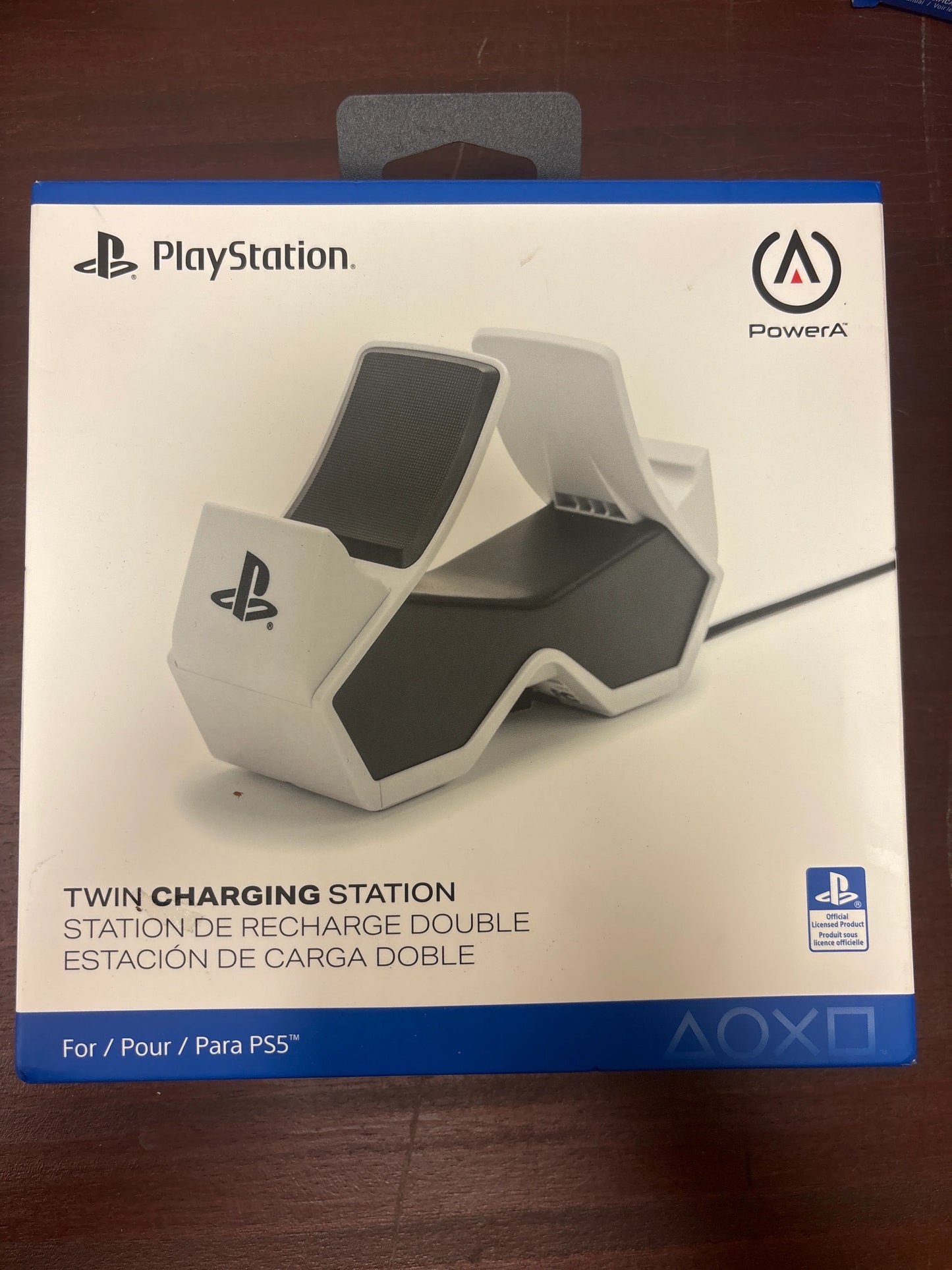 PS5 Controller Twin Charging Station (PowerA)
