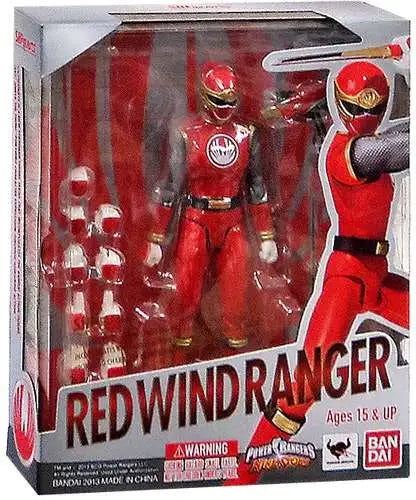 Bandai S.H Figuarts Power Rangers Ninja Storm Red Wind Ranger
