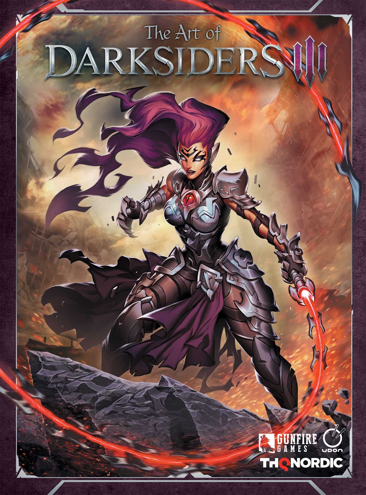 The Art of Darksiders III Hardcover Art Book
