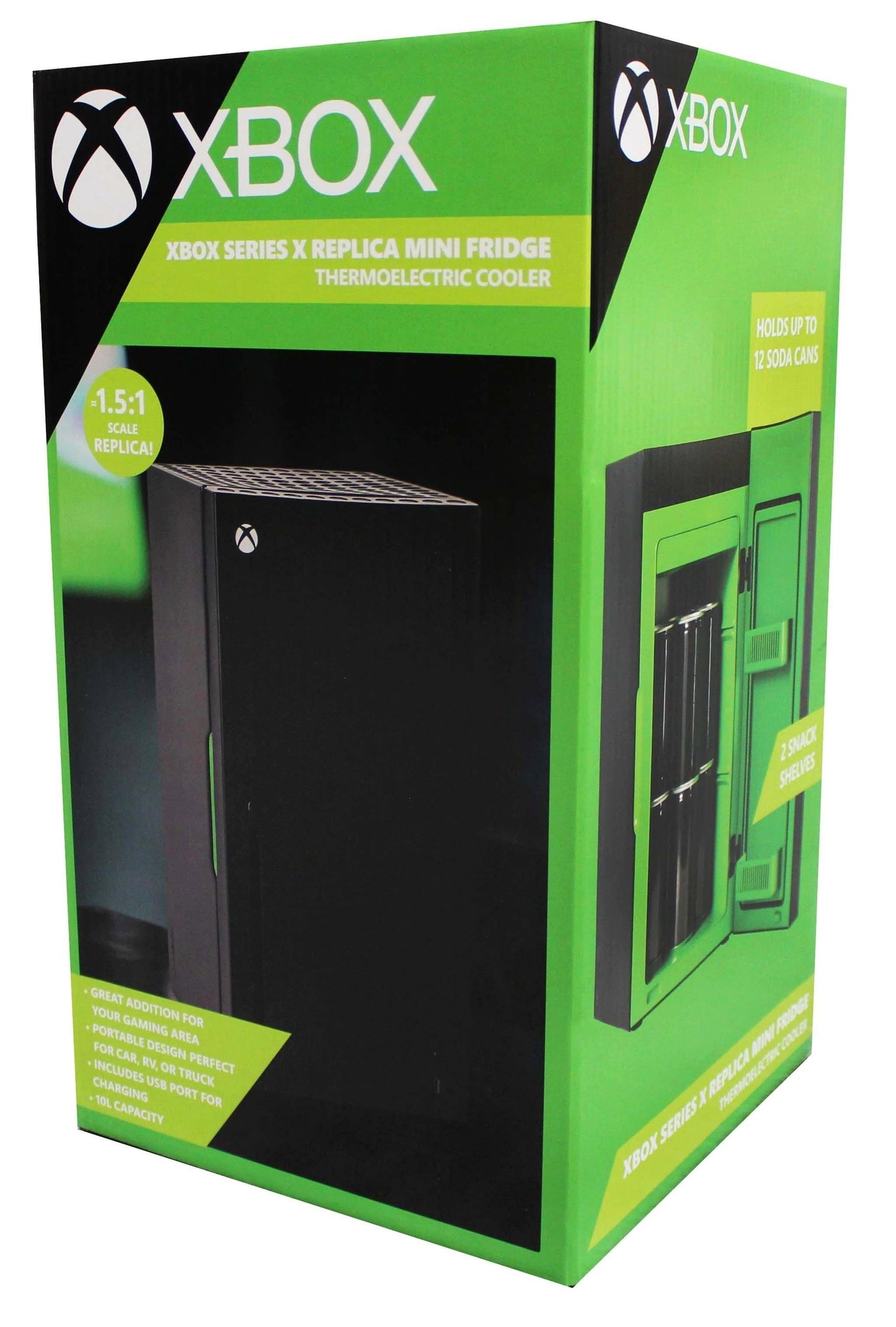 Xbox Series X Replica Mini Fridge Thermoelectric Tabletop Cooler