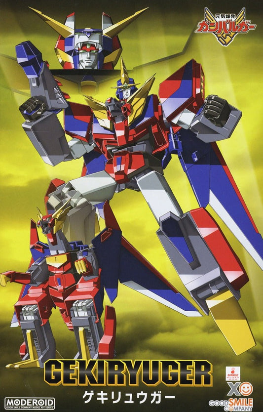 Moderoid Genki Explosion Ganbaruger Gekiryuger Model Kit