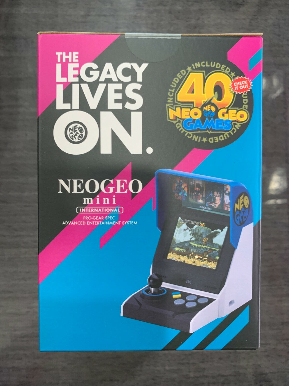 NEOGEO Mini International Classic Edition SNK 40th Anniversary