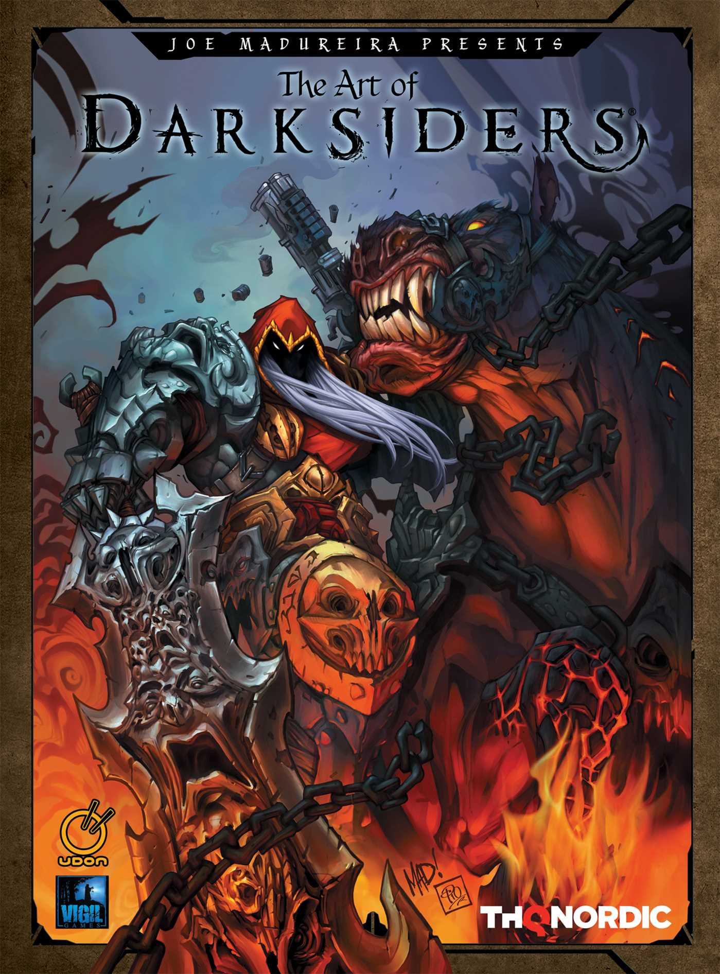 The Art of Darksiders Hardcover by THQ