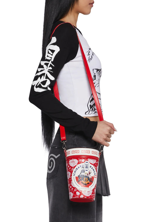 Dolls Kill x Naruto Shippuden Ichiraku Ramen Crossbody Bag