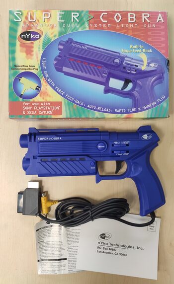 Nyko Super Cobra Light Gun Controller (Blue)