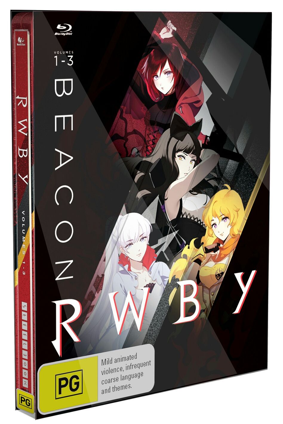 RWBY Volumes, 1-3 (Beacon Steelbook)