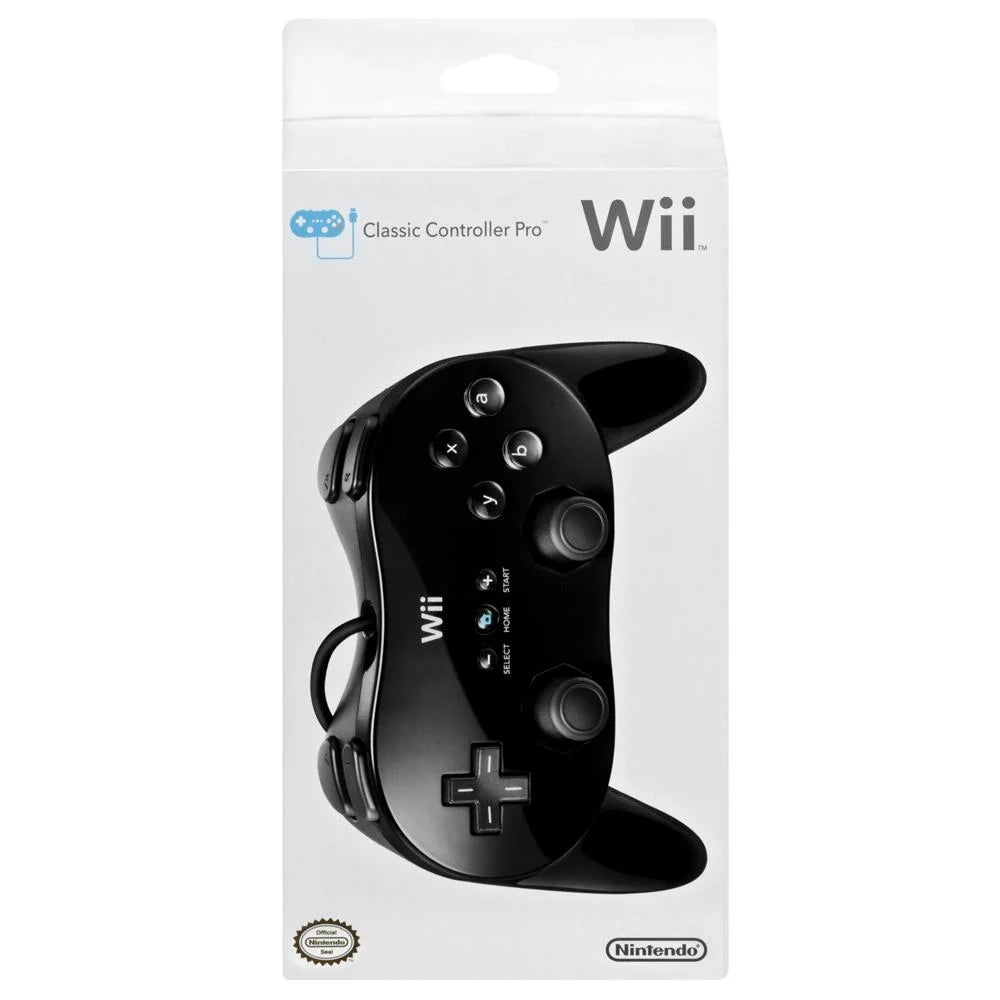 Wii Classic Controller Pro (Black)