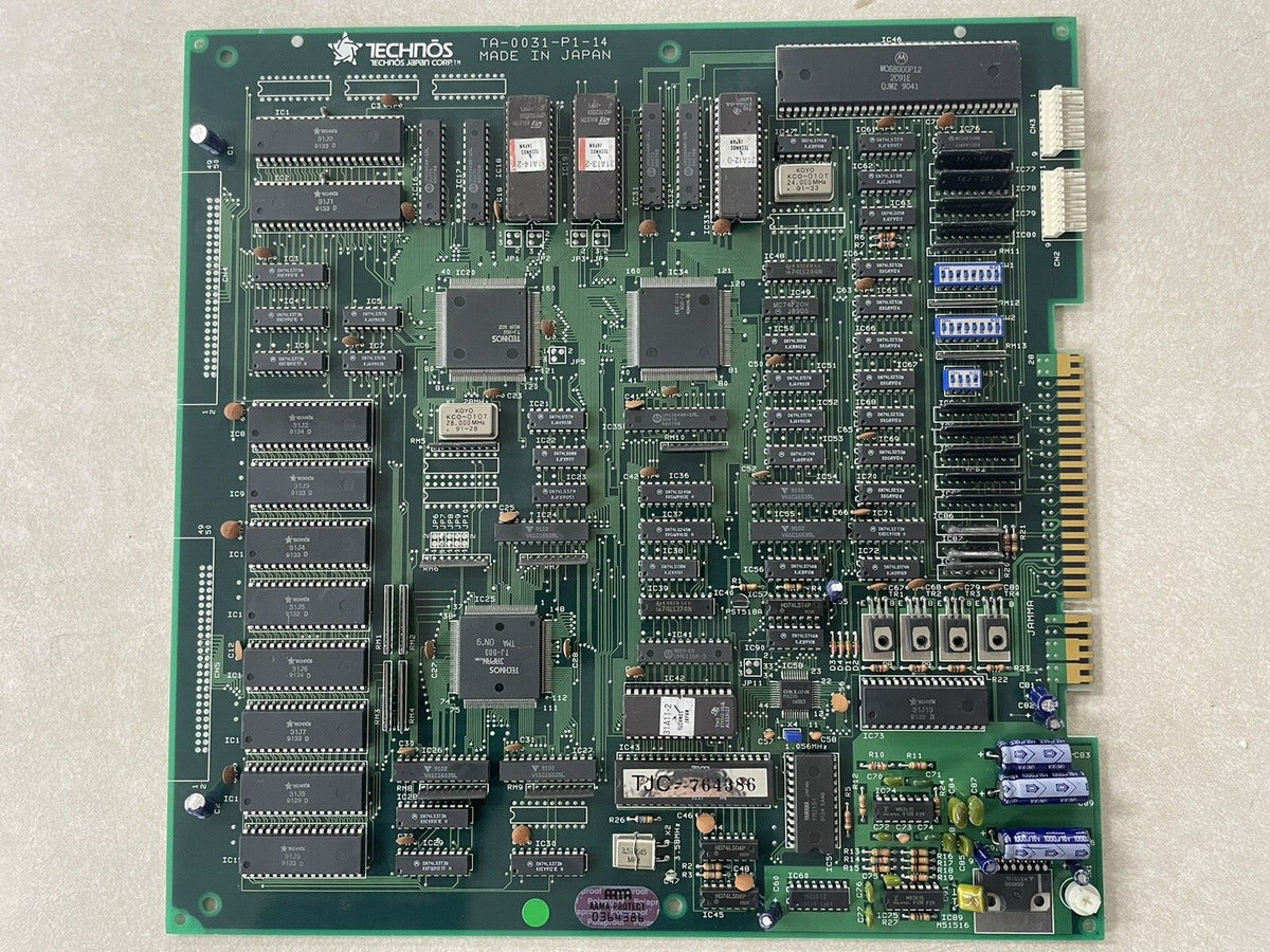 WWF Wrestlefest PCB Board - Arcade