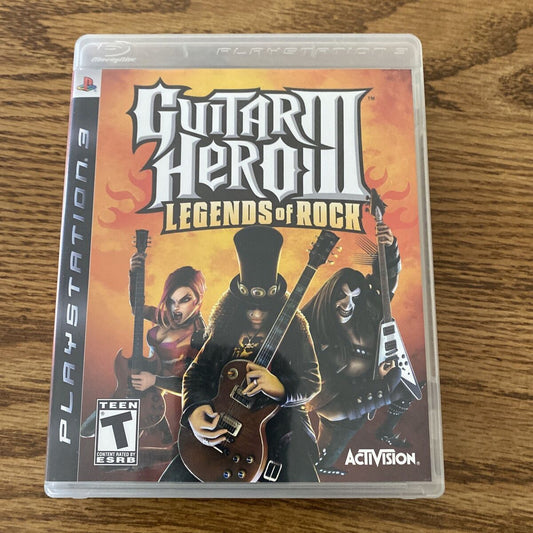 Guitar Hero III Legends of Rock [Not For Resale] - Playstation 3