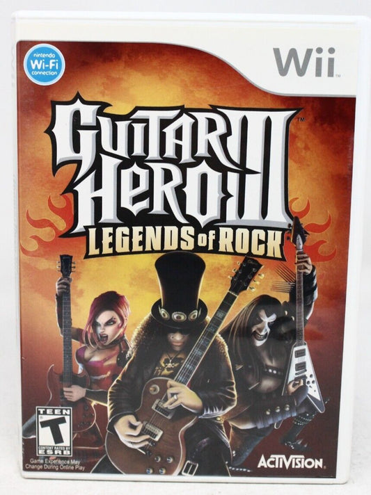 Guitar Hero III Legends of Rock [Not For Resale] - Wii