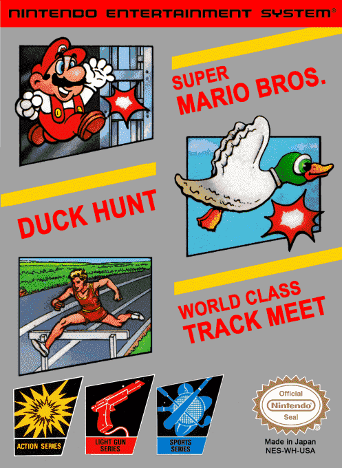 Super Mario Bros Duck Hunt World Class Track Meet (Red Overalls)