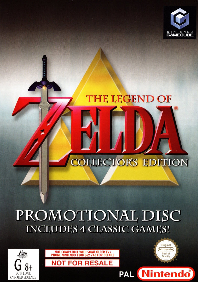 The Legend Of Zelda Collectors Edition Promotional Disc