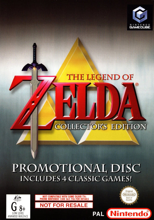The Legend Of Zelda Collectors Edition Promotional Disc